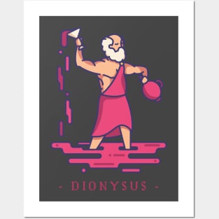 Dionysus Greek Mythology Posters and Art